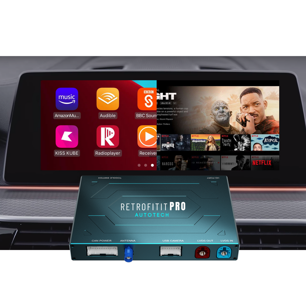 RetrofitPRO Module - BMW Wireless CarPlay & Wireless Android Auto MMI Module with HDMI Function