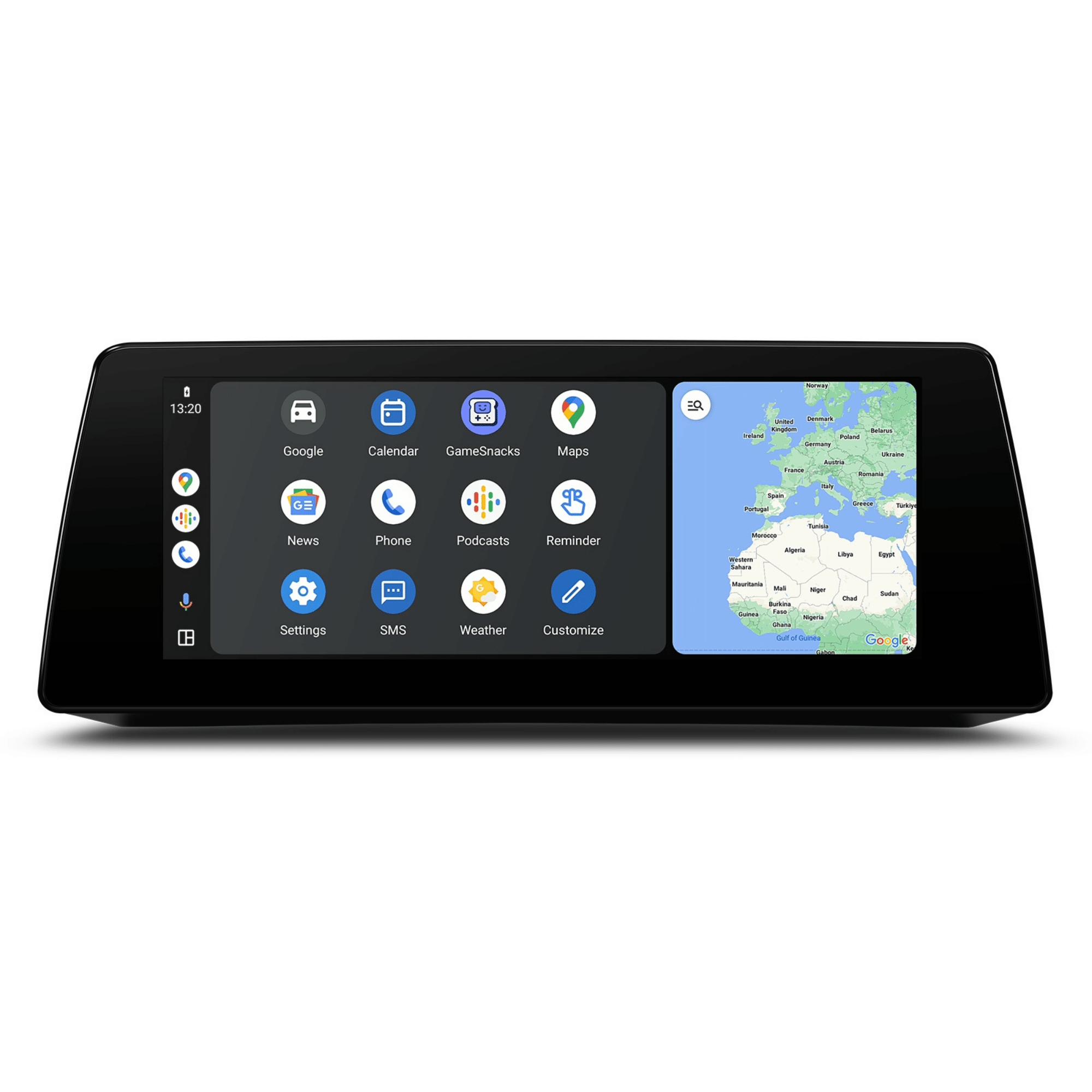 10.2inch Android 12 HD IPS Display for 2004-2011 E6X 5/6 Series CCC CIC iDrive, Wireless Apple CarPlay & Android Auto